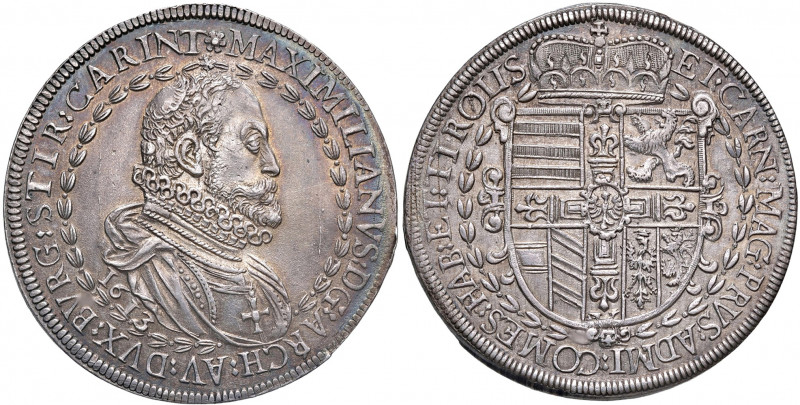 Erzherzog Maximilian 1612 - 1618
Taler, 1613. Hall
29,00g
MzA. Seite 100
stgl