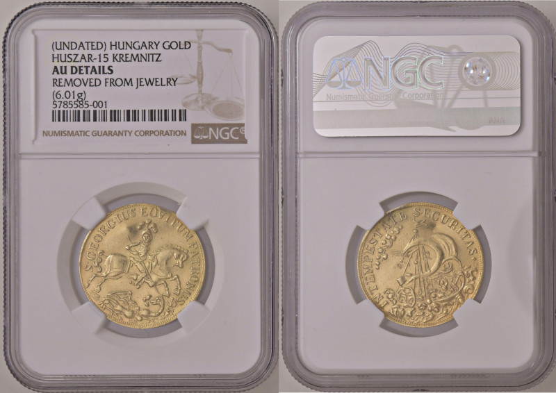 Leopold I. 1657 - 1705
2 Dukaten, o. Jahr (um 1675). in NGC Holder, AU Details, ...