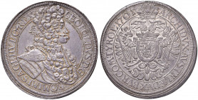 Leopold I. 1657 - 1705
Taler, 1701 aus 00. Wien
28,71g
Her. 600
f.stgl