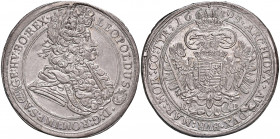 Leopold I. 1657 - 1705
Taler, 1695, K-B. Kremnitz
28,89g
Her. 739
f.stgl
