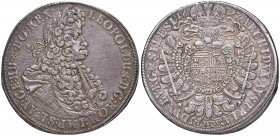 Leopold I. 1657 - 1705
Taler, 1697, MMW. Breslau
29,00g
Her. 698
f.vz/vz