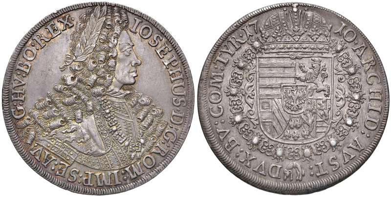 Joseph I. 1705 - 1711
Taler, 1710. Hall
28,18g
Her. 124
f.stgl