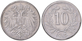 Franz Joseph I. 1848 - 1916
10 Heller, 1916. Pattern / Probe zum 10 Heller, Aluminium (Al), Riffelrand, Ø 19,16 mm, Dicke 1,63 mm
Wien
1,21g
zu Fr. 20...