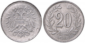 Karl I. 1916 - 1918
20 Heller, 1918. Pattern / Probe zum 20 Heller, Aluminium (Al), Riffelrand, Ø 22,09 mm, Dicke 1,74 mm
Wien
1,47g
zu Fr. 2209
ss/vz...