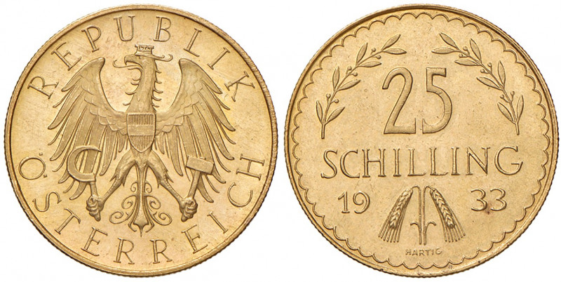 1. Republik 1918 - 1933 - 1938
1. Republik 1918 - 1933 - 1938. 25 Schilling, 193...