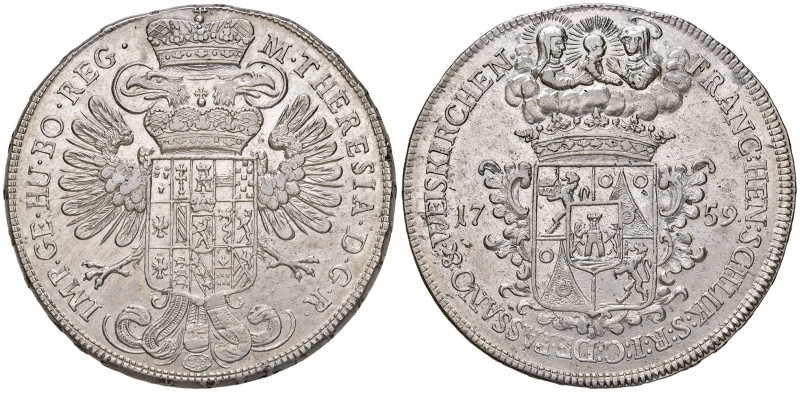 Franz Heinrich von Schlick
Schlick. Taler, 1767. Münzmeister Paul Erdmann von Sc...