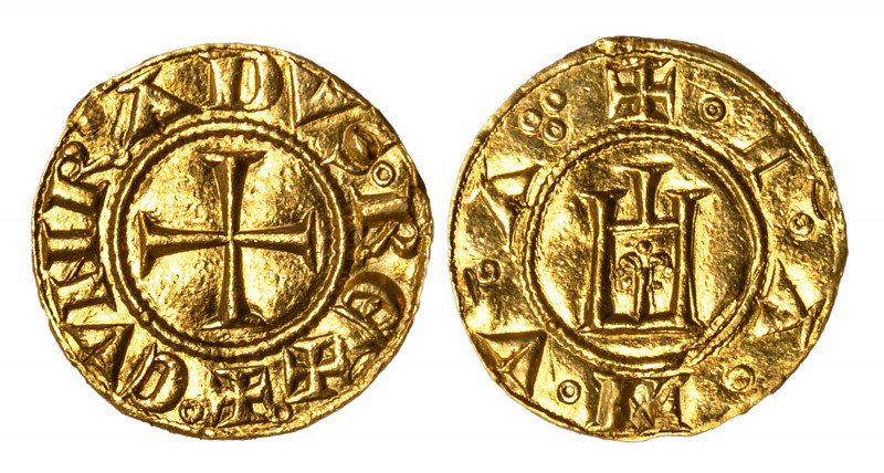 GENOVA - REPUBBLICA (1139-1339) - Genovino I° tipo
Oro
Tracce di montatura e m...