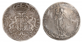 GENOVA - DOGI BIENNALI (III fase, 1637-1797) - 2 lire 1679
Argento
Lunardi 301 Rara
Sigillata MB dal perito NIP Carlo Beruto
Tracce di appiccagnol...