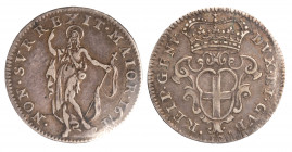 GENOVA - DOGI BIENNALI (III fase, 1637-1797) - 10 soldi 1671
Argento
Lunardi 303
sigillata BB+ dal perito NIP Carlo Beruto