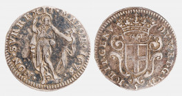GENOVA - DOGI BIENNALI (III fase, 1637-1797) - 5 soldi 1673
Argento
Lunardi 304 Non comune
Sigillata BB dal perito NIP Carlo Beruto