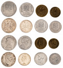 VITTORIO EMANUELE III - ALBANIA (1939-1943) - Lotto 8 monete
Vari metalli
Gigante 1,2,3,4,6,11,12,15,17
Varie conservazioni - Da BB a SPL