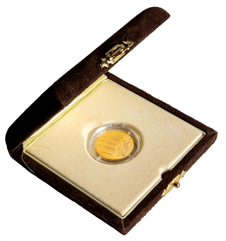 REPUBBLICA ITALIANA - 50.000 lire 1993 in confezione originale
Oro
Gigante 401...