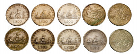 REPUBBLICA ITALIANA - Lotto 10 monete da 500 lire
Argento
Varie conservazioni - da MB a SPL-FDCVarie conservazioni - da MB a SPL-FDC - da esaminare