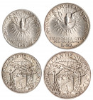 CITTA' DEL VATICANO - SEDE VACANTE (1939) - 10 lire e 5 lire
Argento
Gigante 94 e 95
FDC