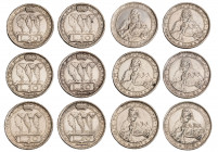 REPUBBLICA DI SAN MARINO - Vecchia monetazione (1864-1938) - Lotto 6 monete da 20 lire
Argento
Monete pulite/lucidate, mediamente con buoni rilievi....