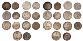 REPUBBLICA DI SAN MARINO - Vecchia monetazione (1864-1938) - Lotto 14 monete da 5 e 10 lire:
Argento
Giro completo dei 5 e 10 lire dal 1931 al 1938...