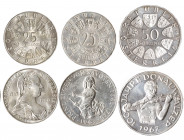 AUSTRIA - lotto 3 monete da 25 e 50 scellini
Argento
KM# 2893,2901,2902
q.SPL (tracce di pulizia) e q.FDC (25 scellini) - FS (50 scellini)
