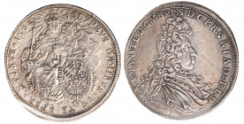 GERMANIA - BAVIERA, MASSIMILIANO II (1679-1726), Thaler 1694
Argento
Dav. 6099, KM# 363.2 Rara
Sigillata SPL dal perito Giuseppe Starace
Segnaliam...