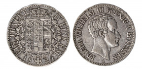 GERMANIA - PRUSSIA - FEDERICO GUGLIELMO III (1797-1840) - Thaler 1824 (A)
Argento
KM# 413
BB