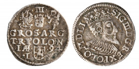 POLONIA - SIGISMONDO III (1587-1632) - 3 Groschen 1594
Argento
KM# 42
BB