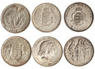 UNGHERIA - Lotto 3 monete da 2 Pengo
Argento
KM# 511 e 515
da BB a m.SPL