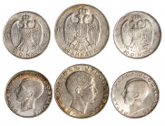 YUGOSLAVIA - PIETRO II (1934-1945) - Lotto 3 monete
Argento
KM# 23 e 24
Da SPL-FDC a FDC