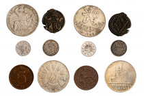 VARI STATI - lotto 6 monete
Vari metalli
Varie conservazioni - da esaminare