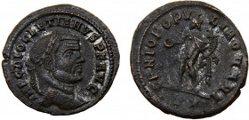 Roma Empire Diocletian AE Follis AD284-305 Genius Copper 9.59g