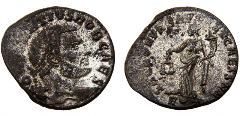 Roma Empire Constantius I AE Follis AD293-305 Roma mint Moneta Copper 7.96g RIC#...