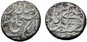 Afghanistan Kingdom Durrani dynasty Shujah Shah 1 Rupee AH1256 (1840) Kabul mint As a British puppet Silver 9.31g KM# 484.1