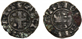 France Kingdom Archbishopric of Vienne AR Denier ca.1150-1250 Silver 0.9g PA# 4827