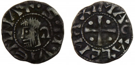 France Kingdom Archbishopric of Vienne AR Denier ca.1150-1250 Silver 0.89g PA# 4826