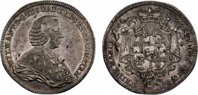 Germany Holy Roman Empire Bishopric of Paderborn Wilhelm Anton von Asseburg ⅔ Thaler 1764 AS Silver 13.83g KM# 238