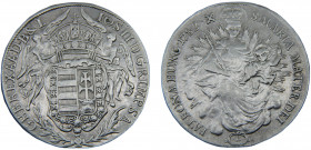 Hungary Kingdom Joseph II 1 Tallér 1782 B Kremnica mint Silver 27.7g KM#395.1
