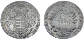Hungary Kingdom Joseph II ½ Tallér 1783 B Kremnica mint Silver 13.85g KM# 398