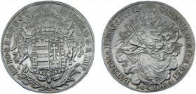Hungary Kingdom Maria Theresia 1 Tallér 1779 B(X SK.P.D.) Kremnica mint Silver 27.88g KM#386.2