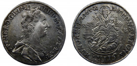 Hungary Kingdom Maria Theresia 17 Kreuzer 1765 KB Kremnica mint Silver 3.18g KM# 356.1