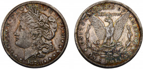 United States Federal republic 1 Dollar 1878 CC Carson City mint "Morgan Dollar" Silver 26.7g KM# 110