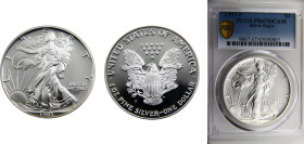 United States Federal republic 1 Dollar 1993 P Philadelphia mint "American Silver Eagle", Bullion Coin PCGS PR67 Silver 0.999 KM# 273