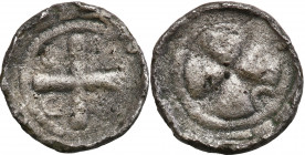 Medieval coins
POLSKA / POLAND / POLEN / SCHLESIEN

Zbigniew? (1102-1107) (najstarszy syn Władysława Hermana)?, Denar krzyżowy po 1097 

Aw.: Krz...