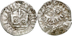 Medieval coins
POLSKA / POLAND / POLEN / SCHLESIEN

Władysław Jagiełło (1386-1434). Półgrosz, Krakow / Cracow 

Odmiana bez liter pod koroną.Pękn...