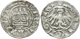 Medieval coins
POLSKA / POLAND / POLEN / SCHLESIEN

Władysław Jagiełło (1386-1434). Półgrosz, Krakow / Cracow – letter SA 

Wariant z literami SA...