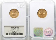 Poland II Republic
POLSKA / POLAND / POLEN / POLOGNE / POLSKO

II RP. 20 zlotych 1925 Chrobry GCN MS65 

Moneta coraz bardziej doceniana i poszuk...