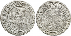 Sigismund II August
POLSKA/ POLAND/ POLEN / POLOGNE / POLSKO

Zygmunt II August. PółGrosz / Groschen 1561, Wilno / Vilnius 

Końcówki napisów L /...