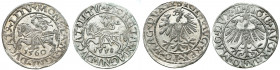 Sigismund II August
POLSKA/ POLAND/ POLEN / POLOGNE / POLSKO

Zygmunt II August. PółGrosz / Groschen 1558, 1560, Wilno / Vilnius, set 2 coins 

Ł...