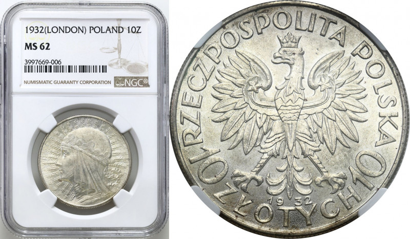 Poland II Republic
POLSKA / POLAND / POLEN / POLOGNE / POLSKO

II RP. 10 zlot...