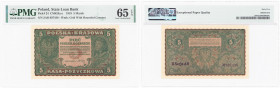 Polish banknotes 1794-1948
POLSKA / POLAND / POLEN / POLOGNE / POLSKO

5 marek (mark) polskich 1919, seria II-AR, PMG 65 EPQ - BEAUTIFUL 

Egzemp...