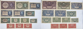 Polish banknotes 1794-1948
POLSKA / POLAND / POLEN / POLOGNE / POLSKO

1/2 do 1.000 marek (mark) polskich 1919-1920, set 14 banknotes 

10 marek ...