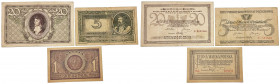 Polish banknotes 1794-1948
POLSKA / POLAND / POLEN / POLOGNE / POLSKO

1, 2 i 20 marek (mark) 1919, set 3 banknotes 

- 1 marka polska 1919, seri...