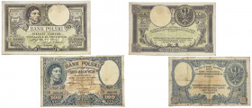 Polish banknotes 1794-1948
POLSKA / POLAND / POLEN / POLOGNE / POLSKO

100 zlotych 1919 seria B i 500 zlotych 1919 seria A 

100 złotych 1919 ser...